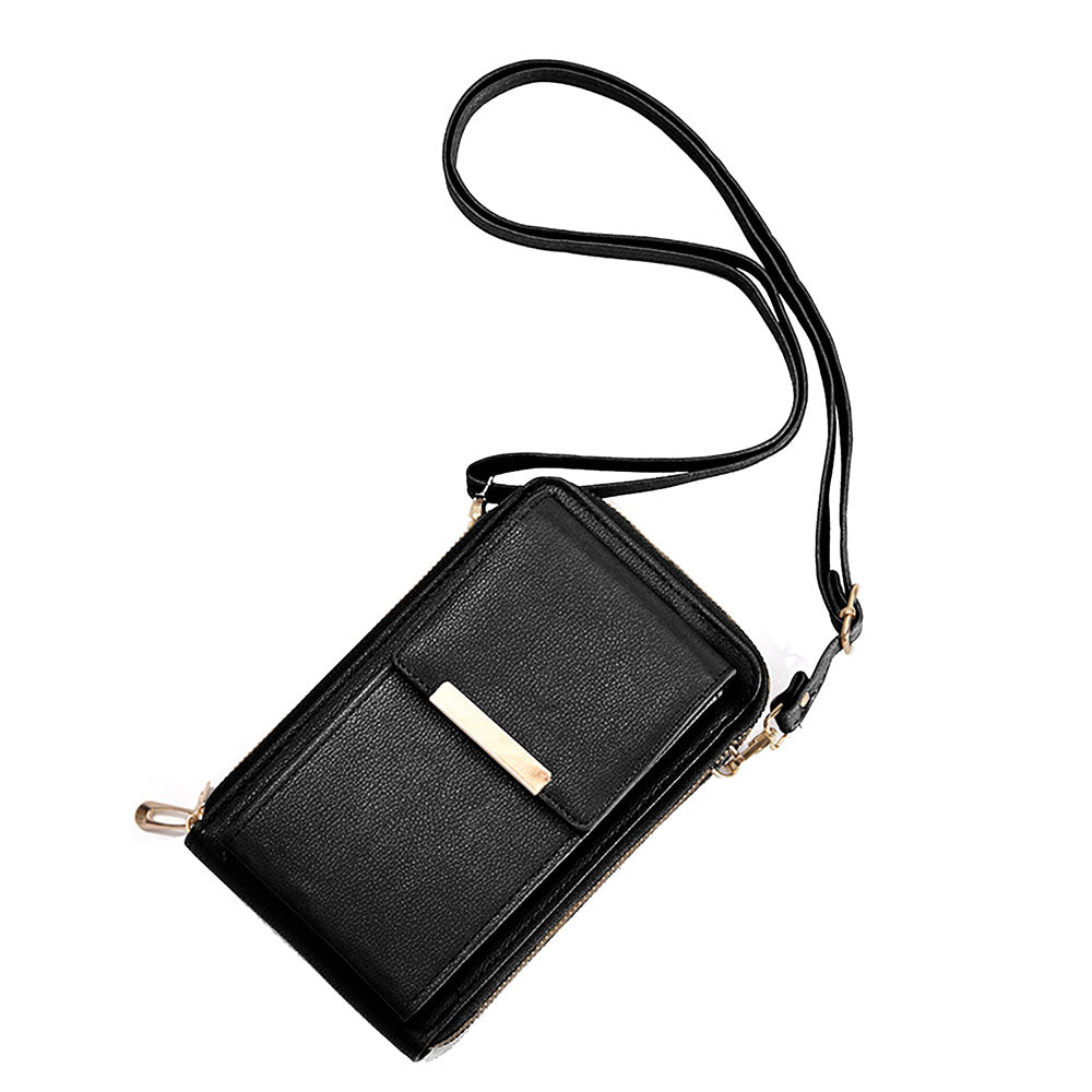 JACKY MULTI COMPARTMENT CROSSBODY WITH FRONT TASSEL