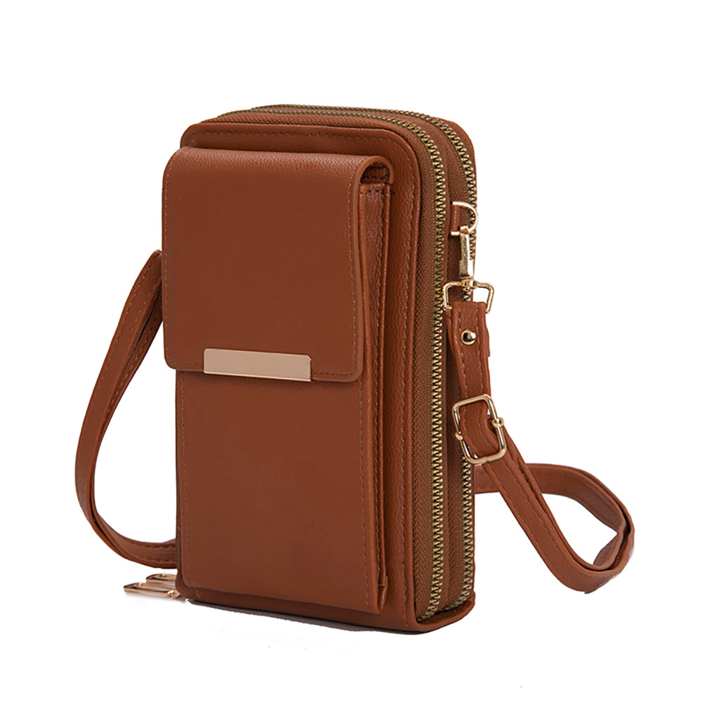 JACKY MULTI COMPARTMENT CROSSBODY WITH FRONT TASSEL