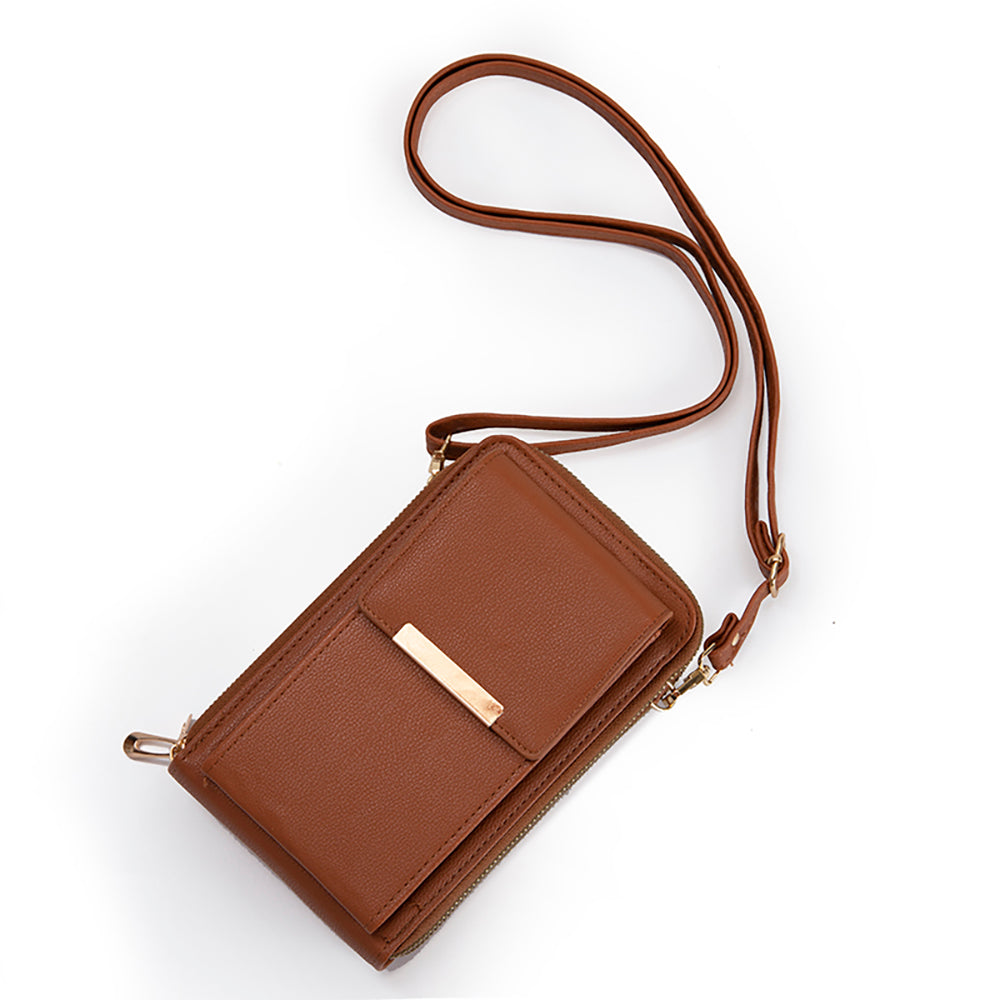 JACKY MULTI COMPARTMENT CROSSBODY WITH FRONT TASSEL