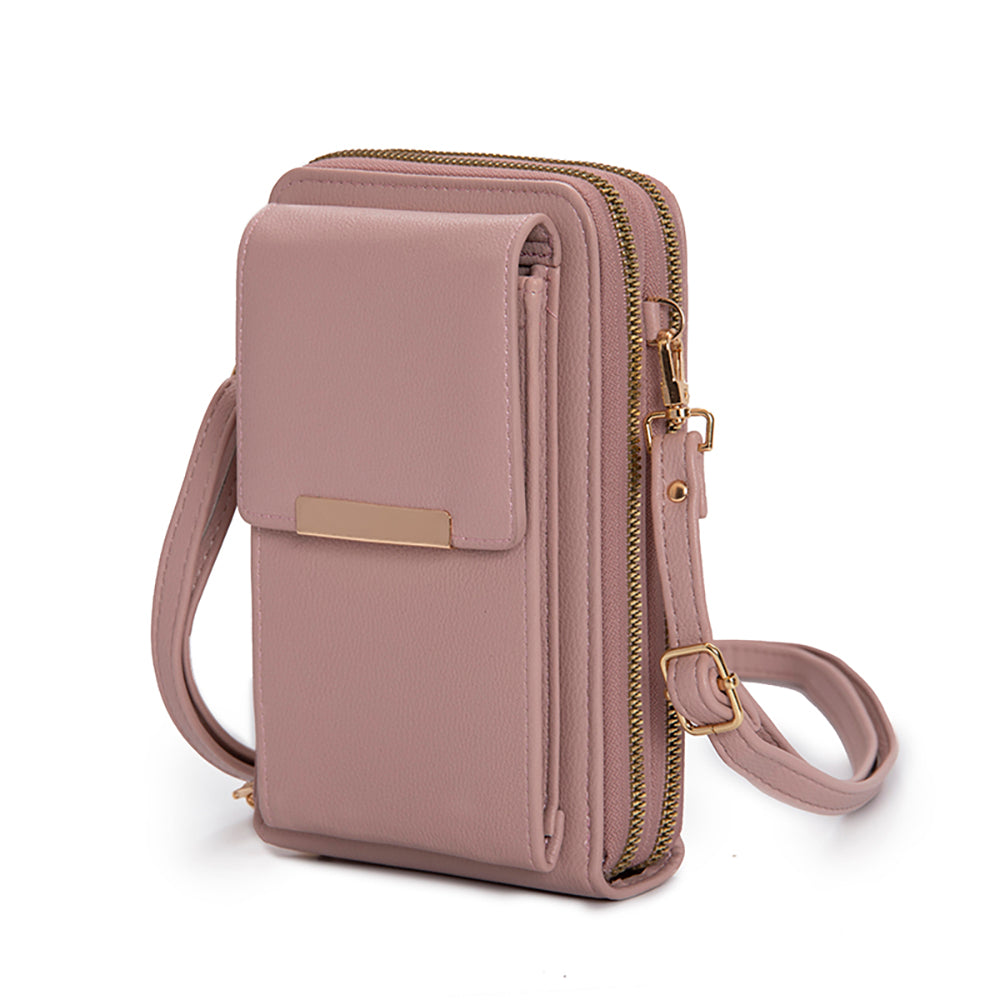 JACKY MULTI COMPARTMENT CROSSBODY WITH FRONT TASSEL