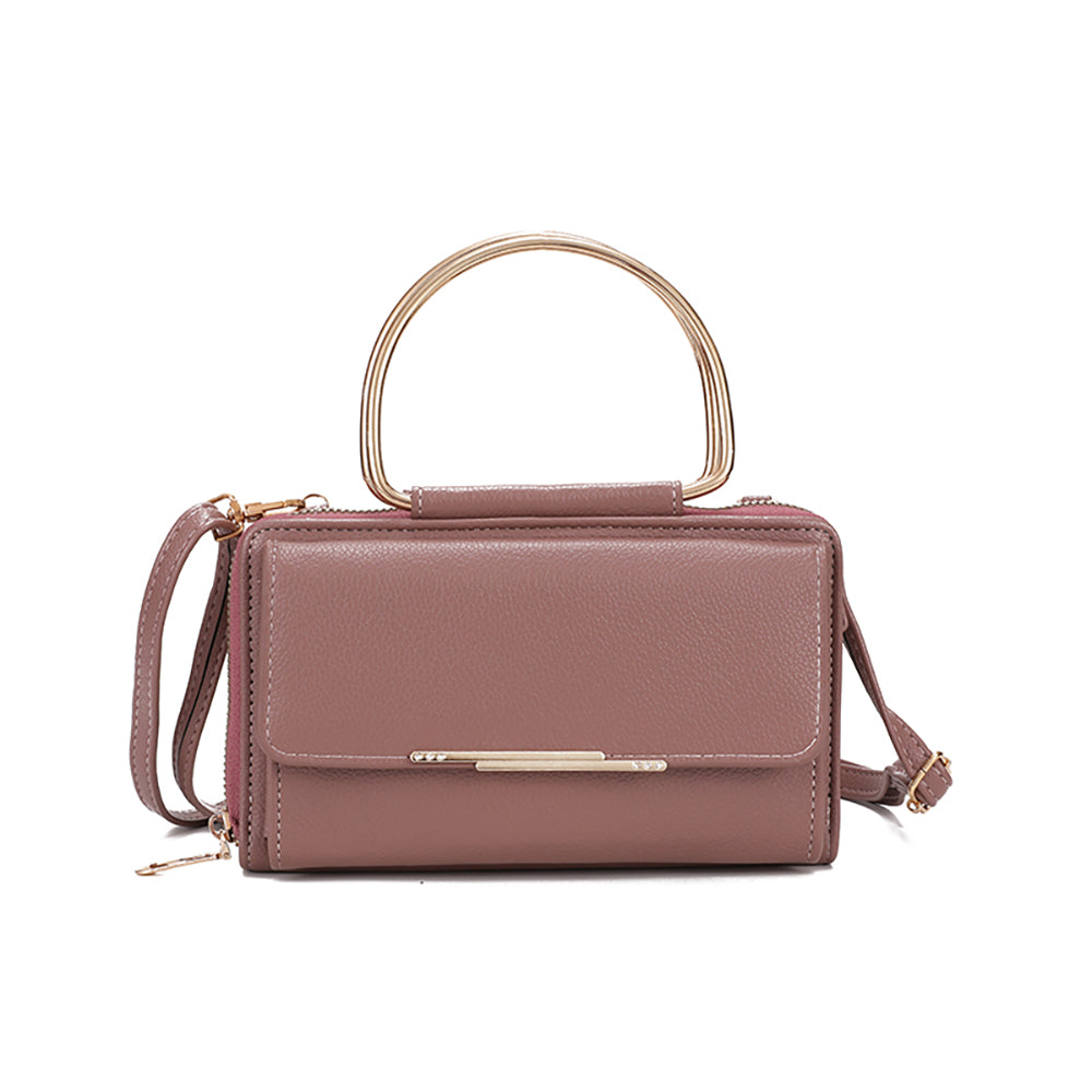 JACKY MULTI COMPARTMENT CROSSBODY WITH FRONT TASSEL