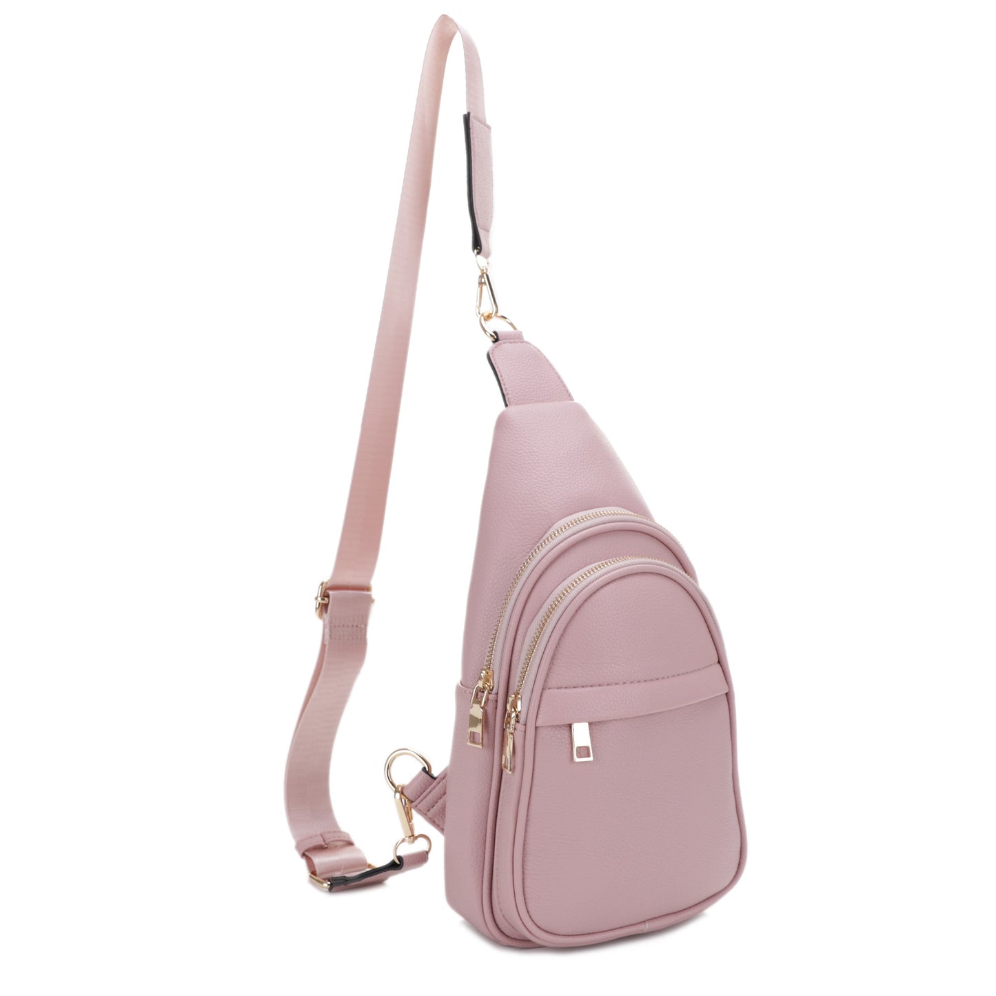Gail Triple Compartment Sling with Web Strap