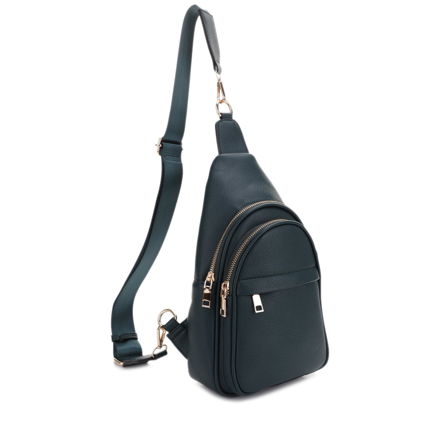 Gail Triple Compartment Sling with Web Strap