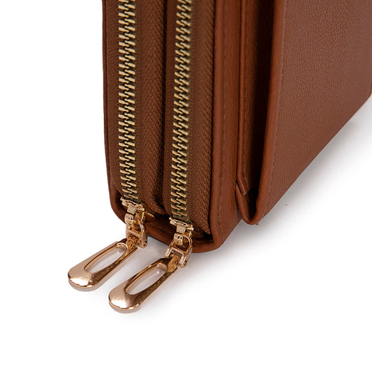 JACKY MULTI COMPARTMENT CROSSBODY WITH FRONT TASSEL