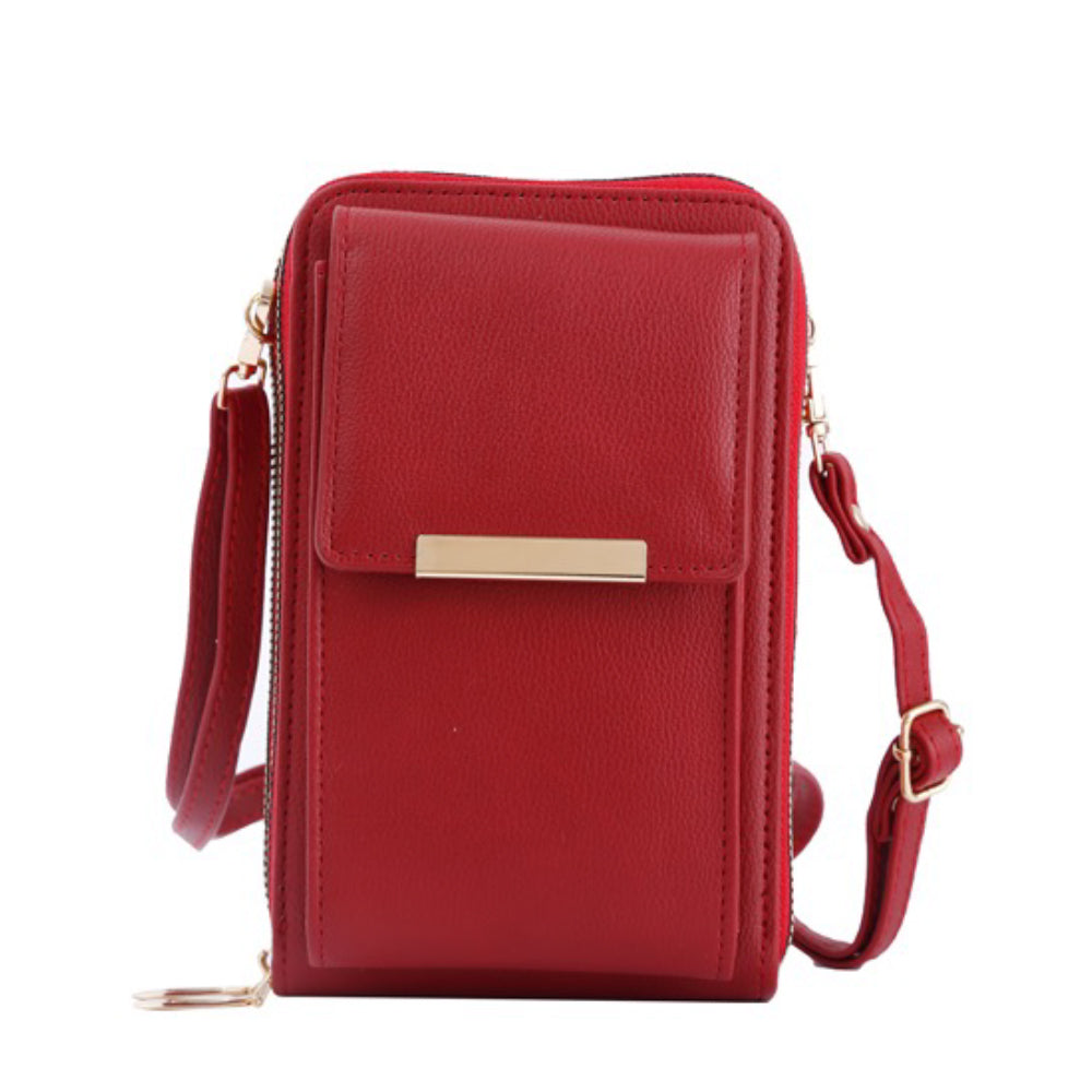 JACKY MULTI COMPARTMENT CROSSBODY WITH FRONT TASSEL