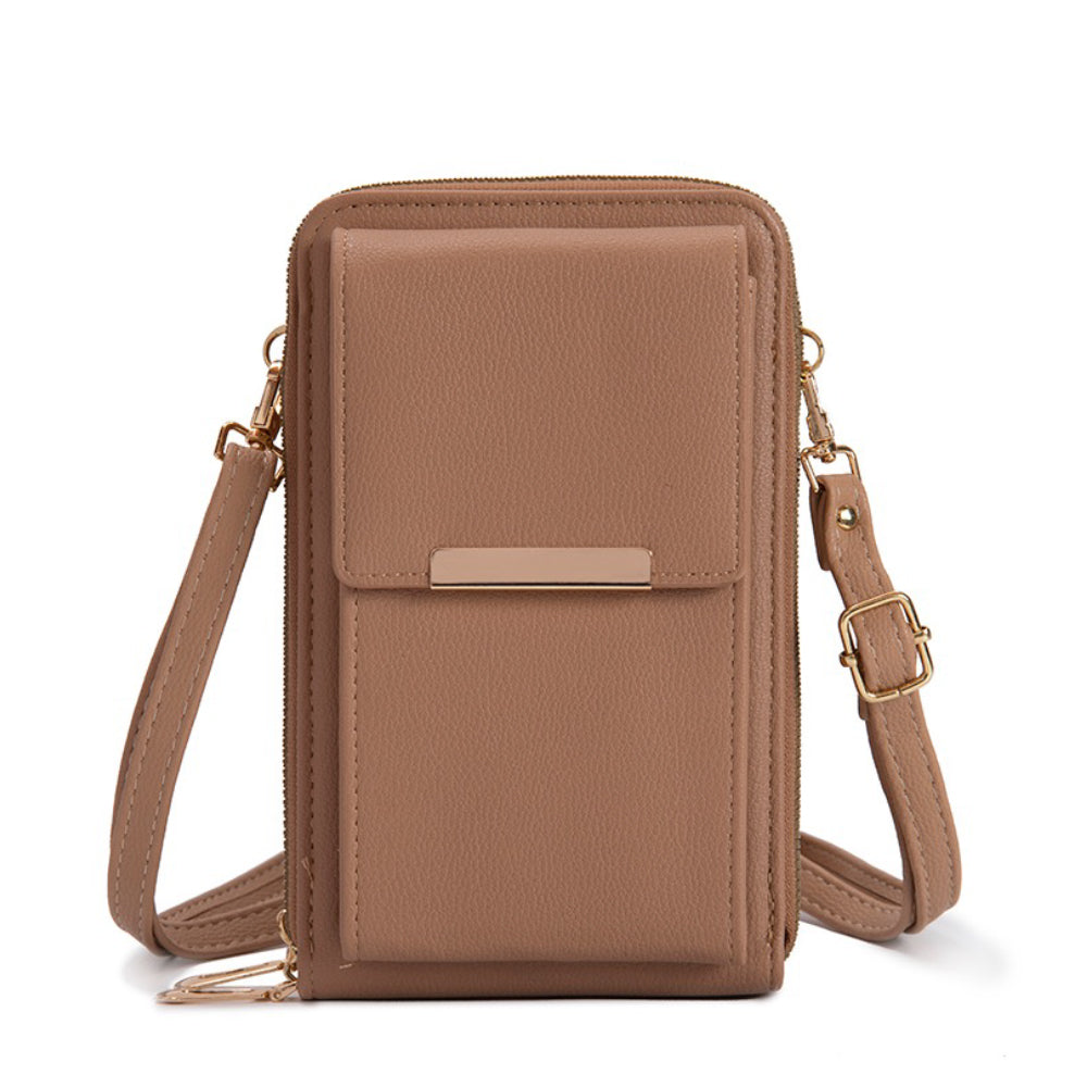 JACKY MULTI COMPARTMENT CROSSBODY WITH FRONT TASSEL